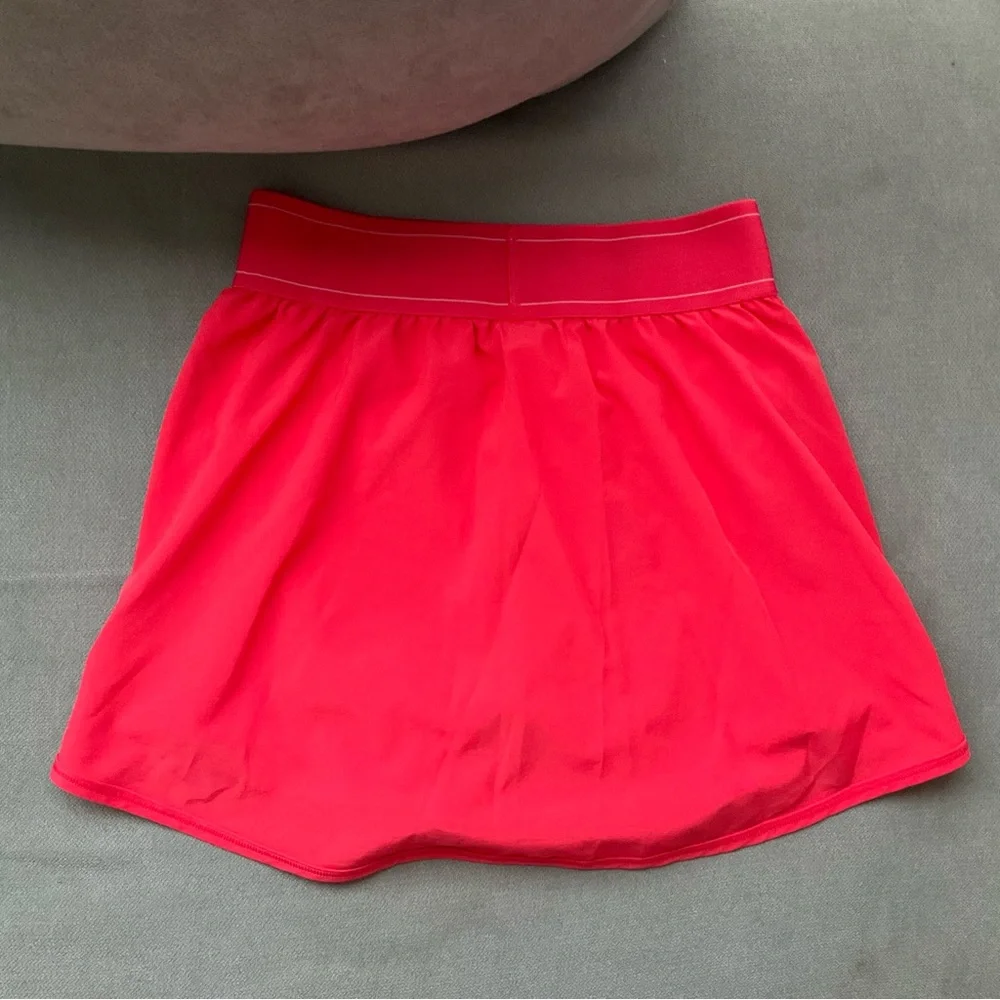 Alo Yoga Match Point Tennis Skirt Candy Red XS